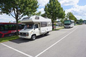 Wohnmobilstellplatz am Bahnhof Welzheim