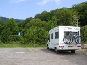 Wohnmobilstellplatz am Bahnhof Alpirsbach