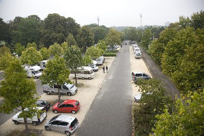 Wohnmobilstellplatz am Donaustadion