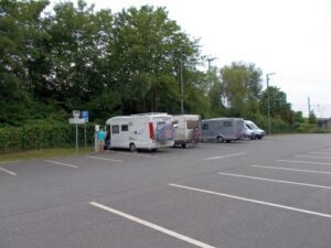 Wohnmobilstellplatz am Hauptbahnhof