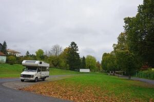 Wohnmobilstellplatz am Volkshaus in Eisfeld