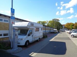 Wohnmobilstellplatz am Badezentrum Gießen