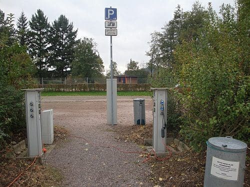 Wohnmobilstellplatz am Heidenhof