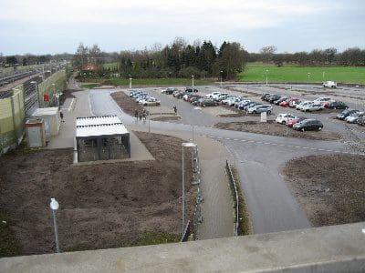 Wohnmobilstellplatz am Bahnhof Stelle
