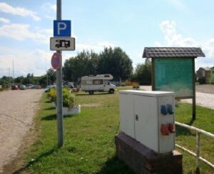 Wohnmobilstellplatz am Stichhafen Uetersen