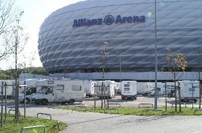 Wohnmobilstellplatz Allianz Arena