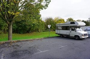 Wohnmobilstellplatz am Parkplatz P 5 in Hildburghausen