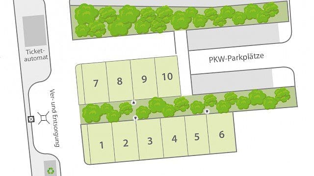 Wohnmobilstellplatz am Berumerfehner Wald